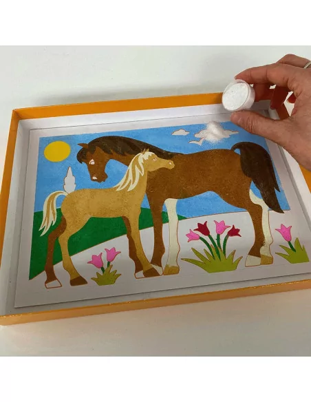 Sentosphere Sablimage: Pískové obrázky - Koně