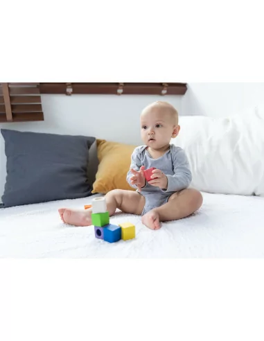 PlanToys Smyslové kostky (9ks)