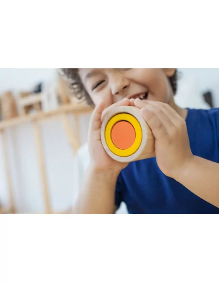 PlanToys Kulatá skládací pyramida