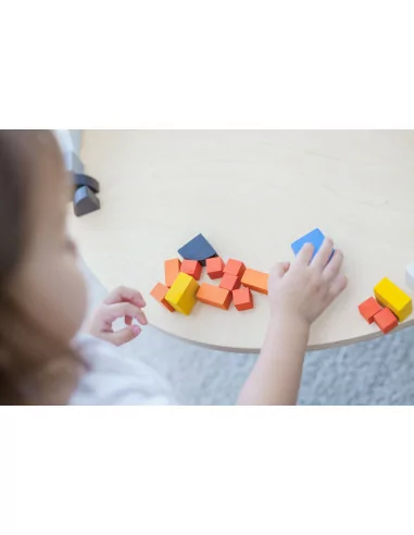 PlanToys Zlomkové krychle