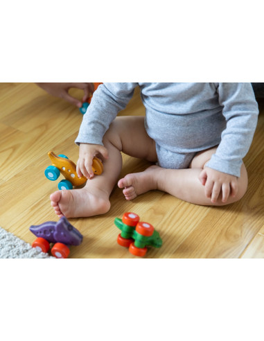 PlanToys Dino auto - TRIO