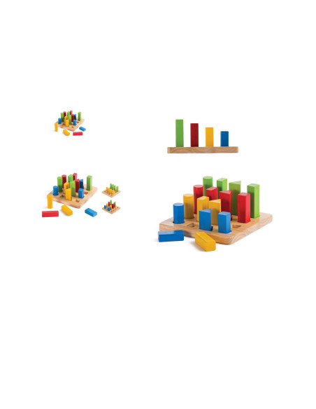 PlanToys Třídění tvarů a velikostí