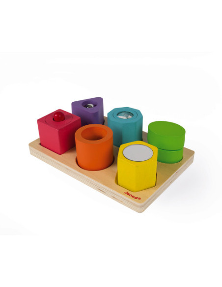 Janod Vkládačka tvary a zvuky