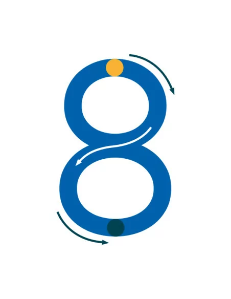 Poketo Vzdělávací kartičky "Číslice"