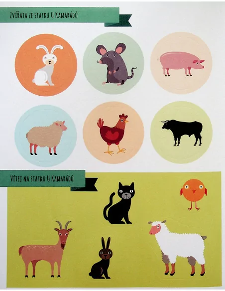 Moje první kniha o domácích zvířatech