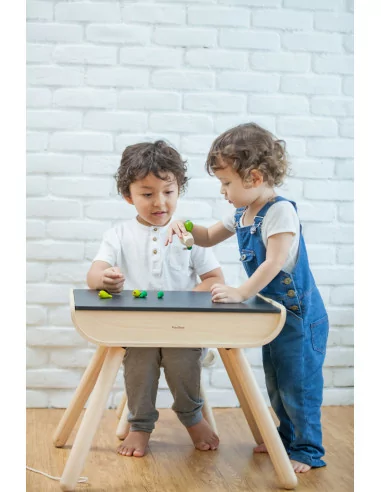 PlanToys Dětský stolek - černý