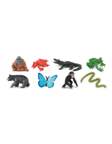 Safari Ltd. Deštný prales - Good Luck Minis Funpack