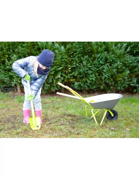 Small Foot Kolečko se zahradním nářadím