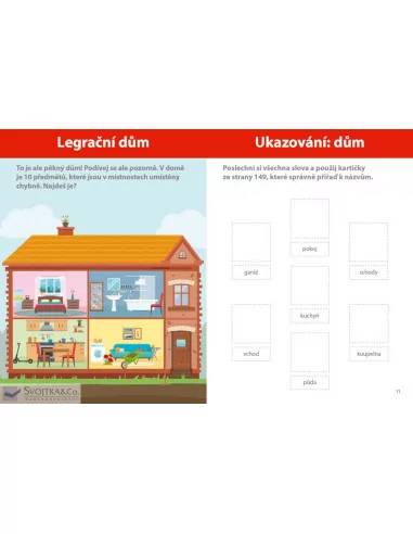 Můj velký sešit - Montessori první slova