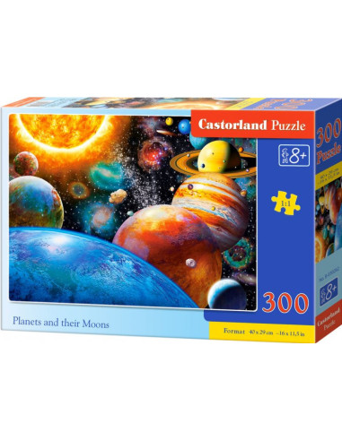 Puzzle 300 dílků - Planetky