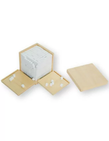 Moyo Montessori Krabička ve tvaru krychle s...