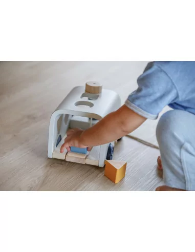 PlanToys Třídící autobus "Orchard"