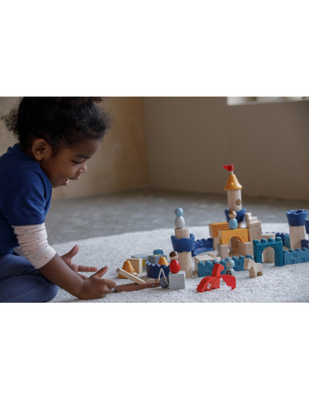 PlanToys Velká sada pohádkové stavebnice "Orchard"