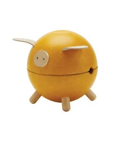 PlanToys Kasička - žluté...