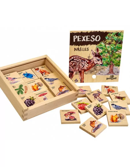 Lesní svět Pexeso klasické - Náš les