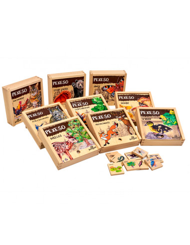 Lesní svět Pexeso klasické - Lesní dřeviny