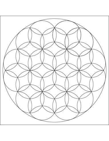 Mandaly pro děti Samolepicí šablona na...