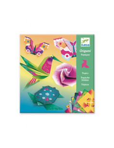 Djeco Origami Neonové tropy