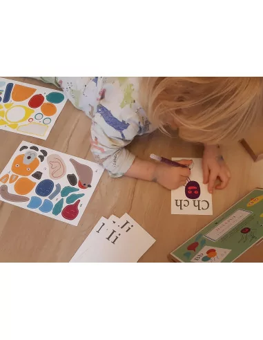 Poketo Nalepuj a dokresluj abecedu