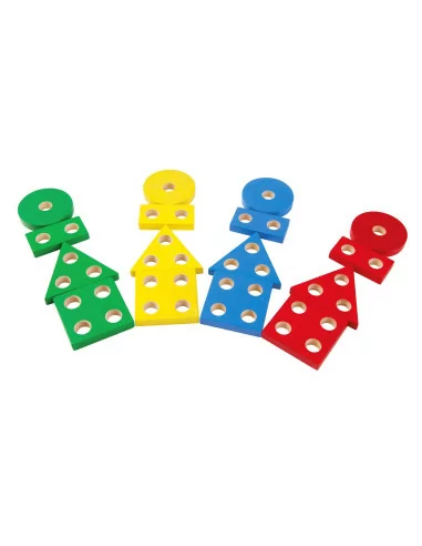 PlanToys Deska s geometrickými tvary