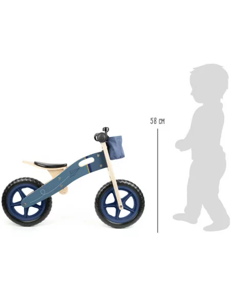 Small Foot Dřevěné odrážedlo Airplane modré