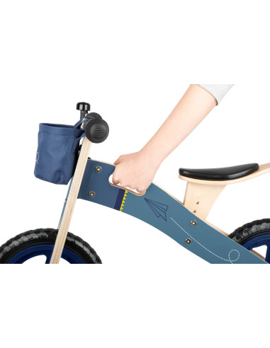 Small Foot Dřevěné odrážedlo Airplane modré