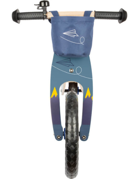 Small Foot Dřevěné odrážedlo Airplane modré