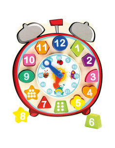 Bino Dřevěné hodiny vkládací