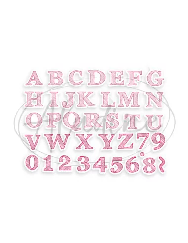 Aladine StampoTextile - Abeceda Marina