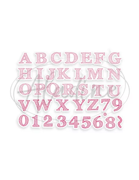 Aladine StampoTextile - Abeceda Marina