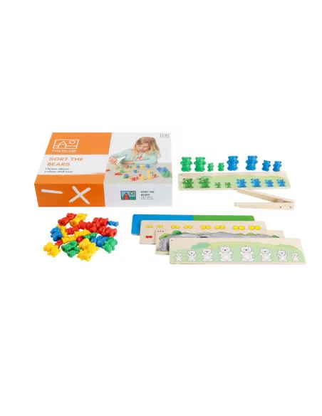 Toys for life - Třídění medvídků podle velikosti
