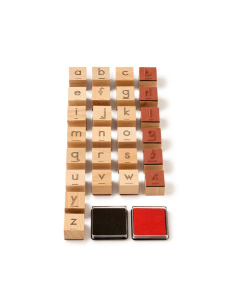 Toys for life - Razítka, malá abeceda