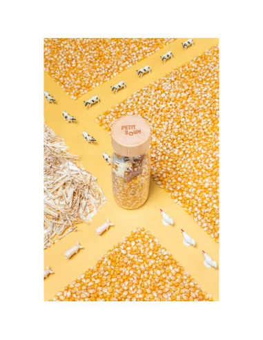 Petit Boum Pozorovací senzorická lahev - Farma