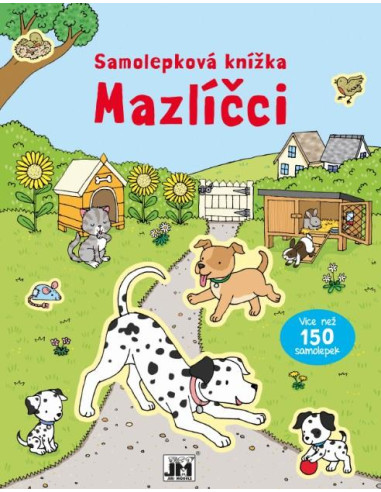 JIRI MODELS Samolepková knížka - Mazlíčci