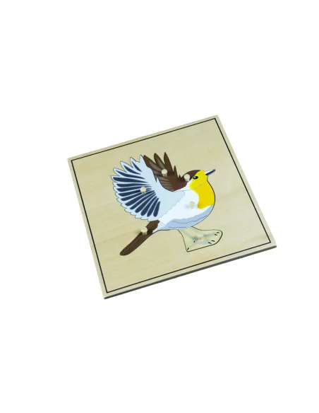 Moyo Montessori Puzzle s kostrou - pták