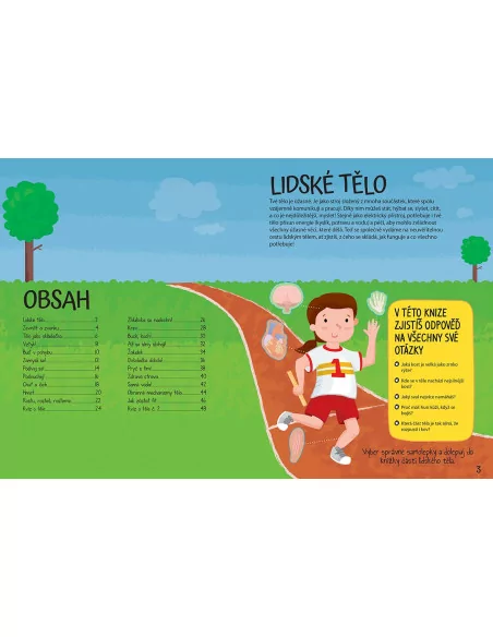 JIRI MODELS Svítí ve tmě - Lidské tělo