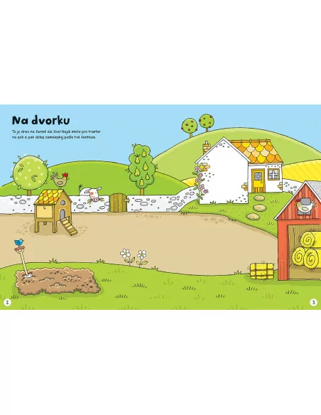 JIRI MODELS Samolepková knížka -Farma