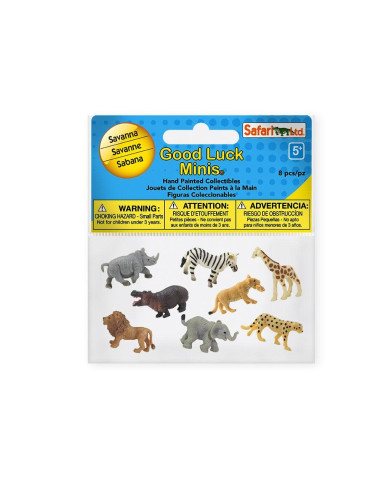 Safari Ltd. Savana - Good Luck Minis Funpack