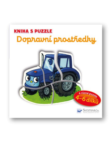 Kniha s puzzle - Dopravní prostředky