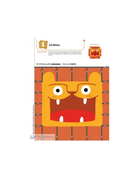 Příprava do školky - Stříhání