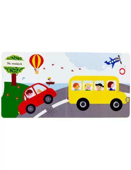 Dopravní prostředky - pohybové leporelo