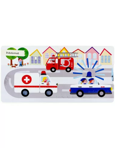 Dopravní prostředky - pohybové leporelo