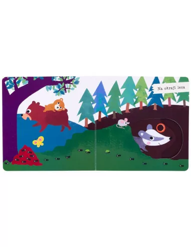 Les - pohybové leporelo