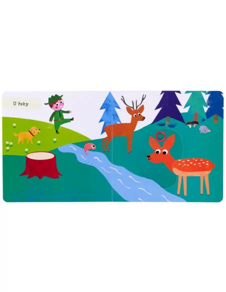 Les - pohybové leporelo