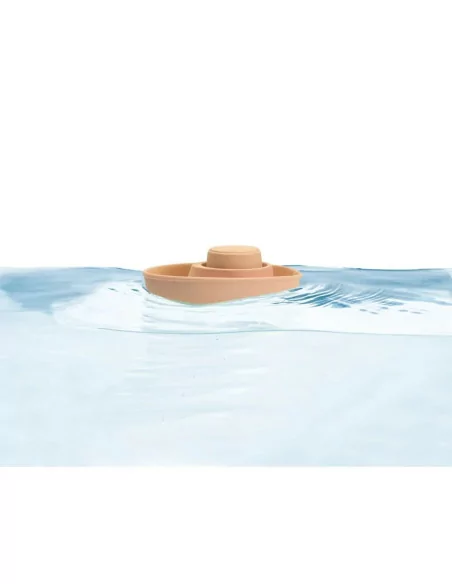 PlanToys Gumová loďka - oranžová