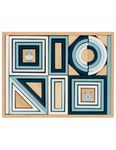 Goki Stavebnice - pastelově...