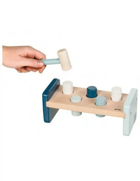 Goki Zatloukačka - pastelově modrá