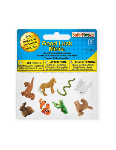 Safari Ltd. Domácí mazlíčci - Good Luck Minis Funpack