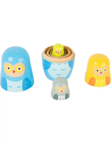 Small Foot Matrjoška soví rodina
