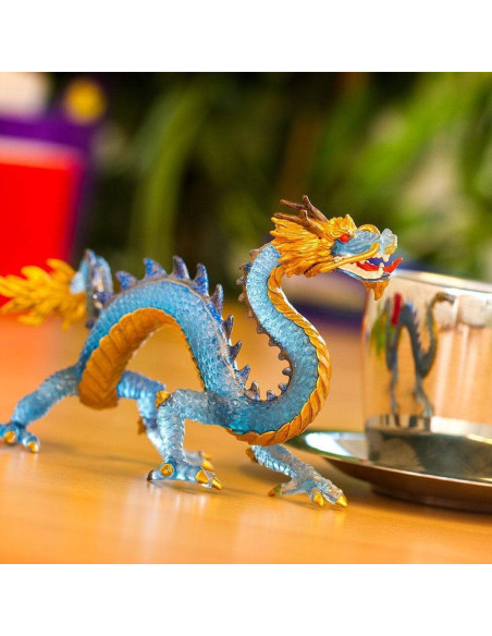 Safari Ltd. Figurka - Drak modrý krystal